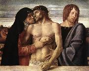 BELLINI, Giovanni Dead Christ Supported by the Madonna and St John (Pieta) china oil painting reproduction